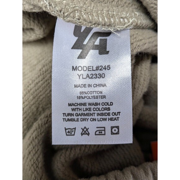 YoungLa Mens Autograph Script Cuffed Joggers Size M Tan NEW Sweatpants Young LA - Picture 2 of 7